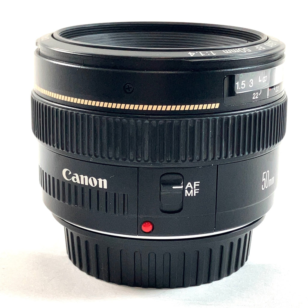 キヤノン Canon EF 50mm F1.4 USM 一眼カメラ用レンズ（オートフォーカス） 【中古】