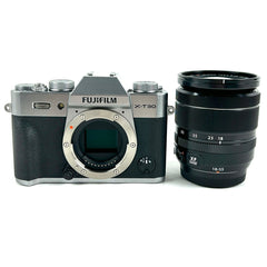 富士フイルム FUJIFILM X-T30 XF 18-55mm レンズキット シルバー デジタル ミラーレス 一眼カメラ 【中古】