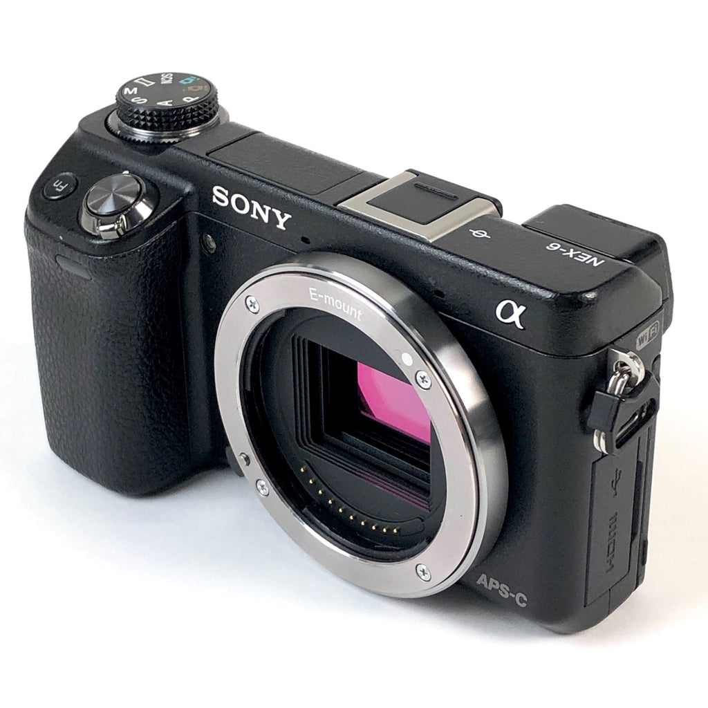 ソニー SONY NEX-6 ボディ ブラック ［ジャンク品］ デジタル ミラーレス 一眼カメラ 【中古】