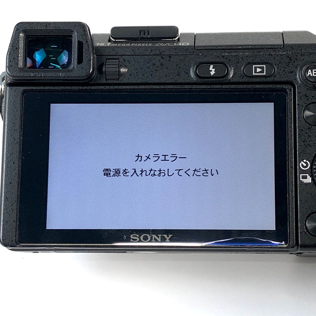 ソニー SONY NEX-6 ボディ ブラック ［ジャンク品］ デジタル ミラーレス 一眼カメラ 【中古】