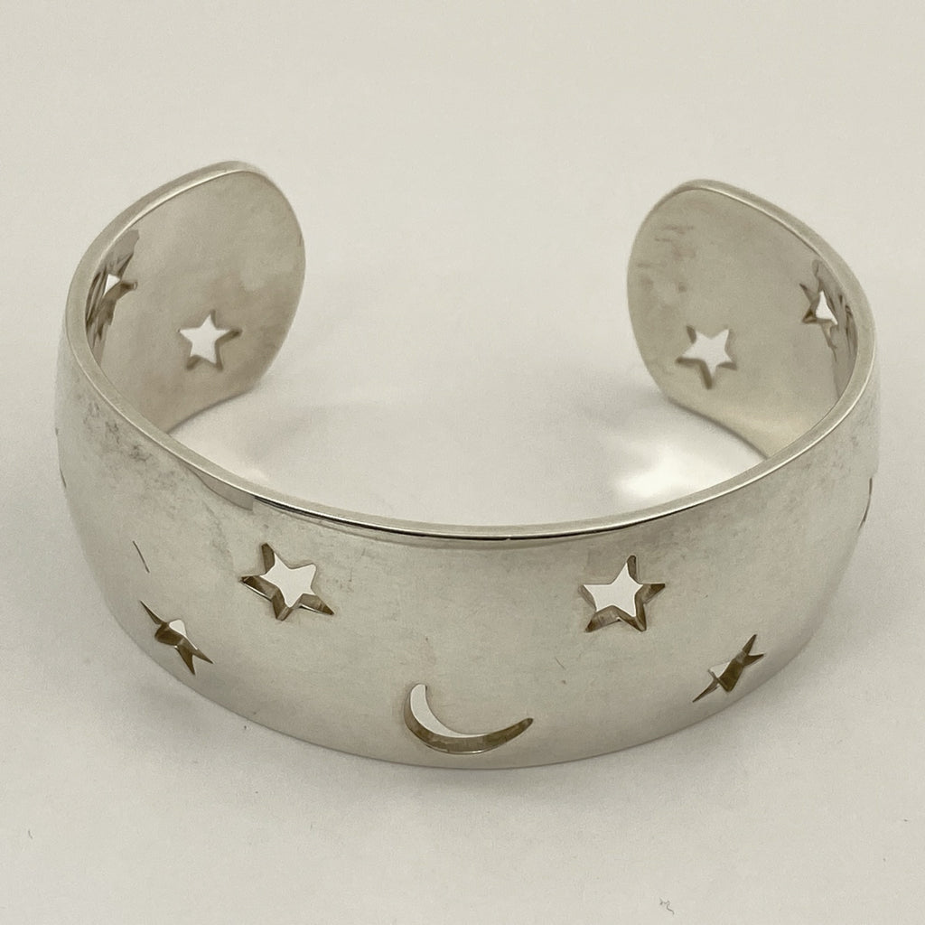 エルメス ムーンスター バングル 腕輪 バングル シルバー925 シルバー レディース 【中古】bracc