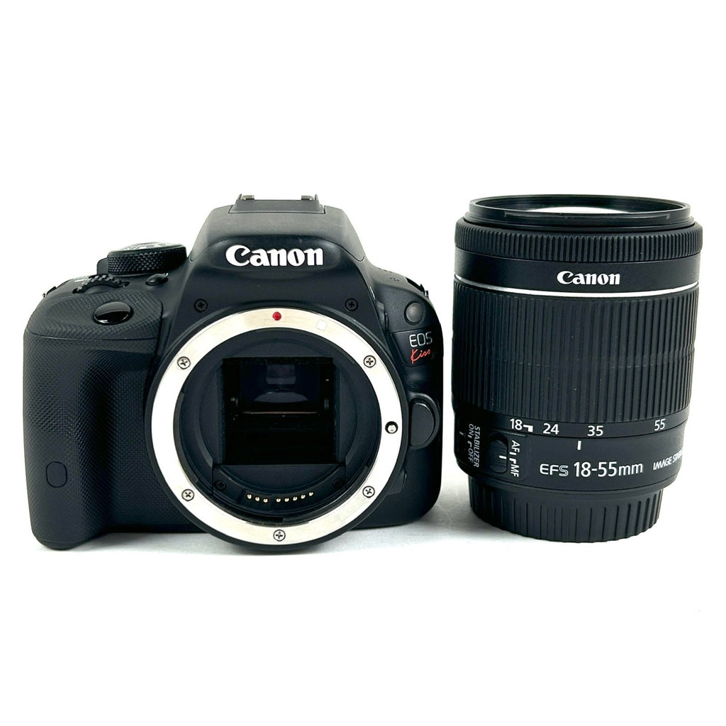 キヤノン Canon EOS Kiss X7 EF-S 18-55 IS STM レンズキット デジタル 一眼レフカメラ 【中古】