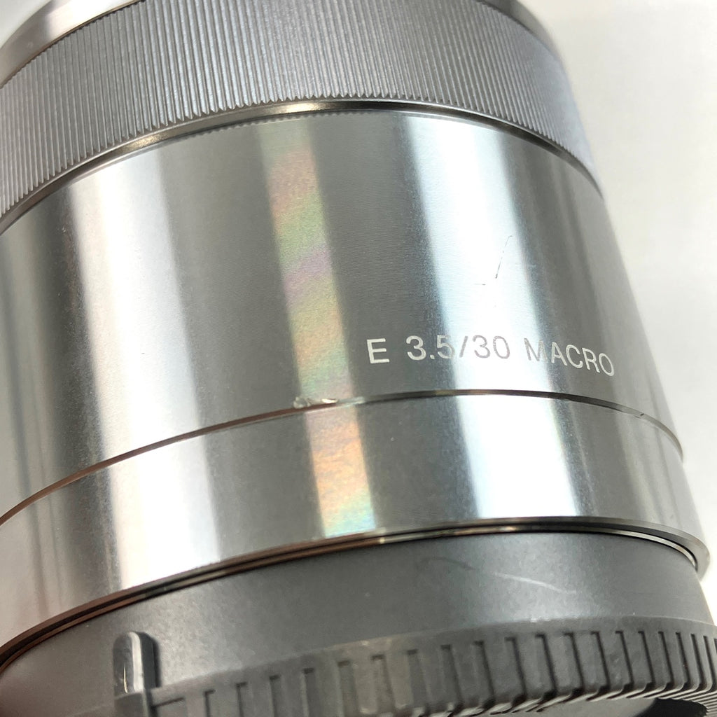 ソニー SONY E 30mm F3.5 Macro SEL30M35 一眼カメラ用レンズ（オートフォーカス） 【中古】