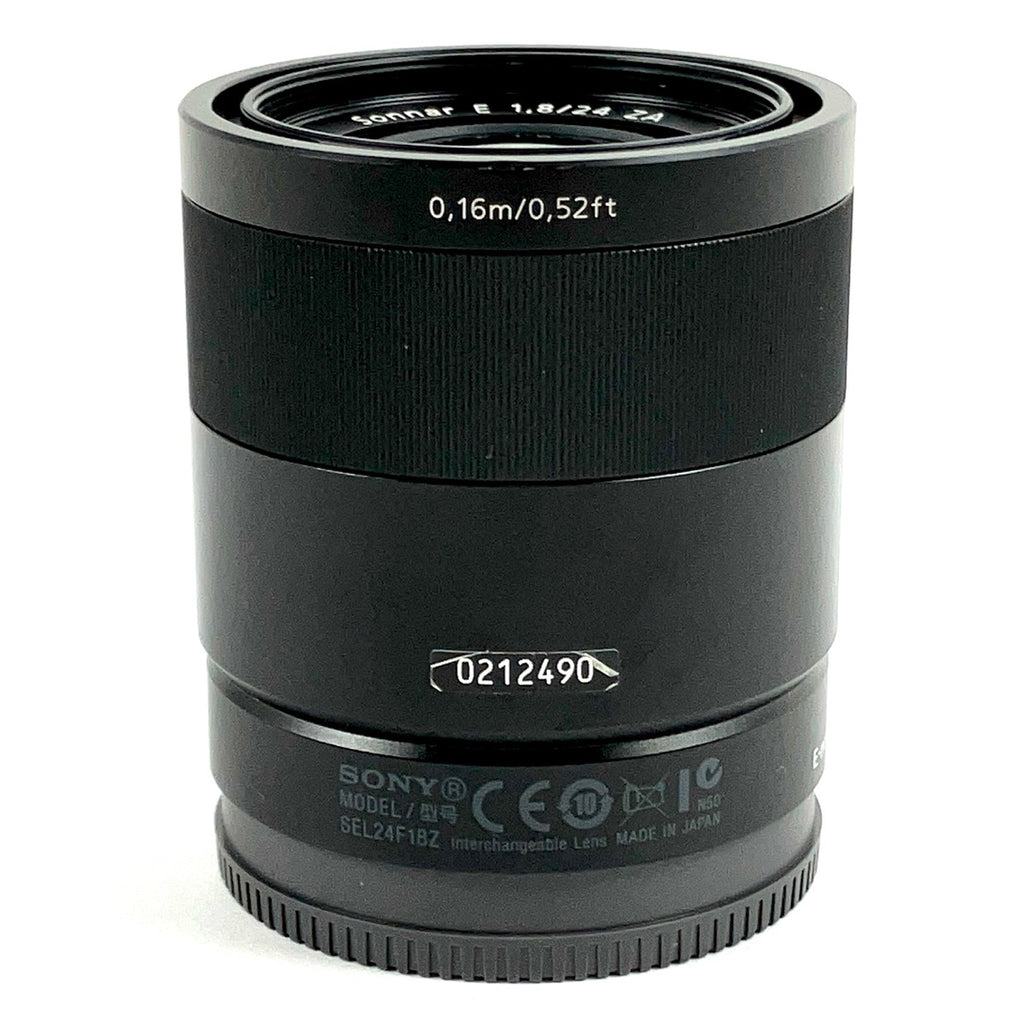 ソニー SONY Sonnar T* E 24mm F1.8 ZA SEL24F18Z 一眼カメラ用レンズ（オートフォーカス） 【中古】