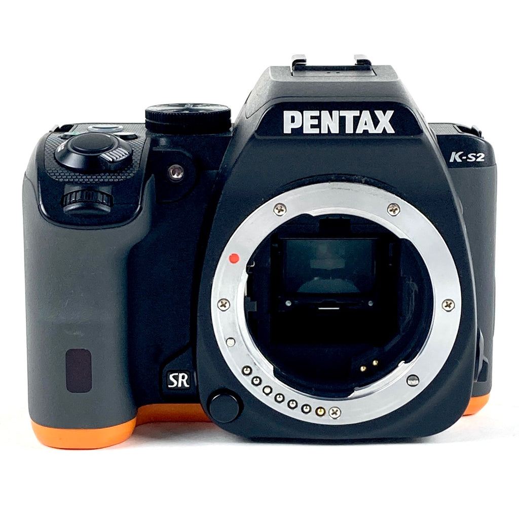 ペンタックス PENTAX K-S2 ボディ ブラック×オレンジ［ジャンク品］ デジタル 一眼レフカメラ 【中古】