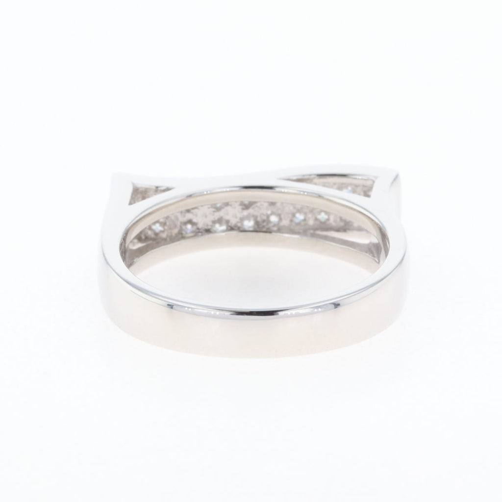 PT900 ダイヤモンド リング プラチナ 12号 0.45CT レディース 中古 nbjwl