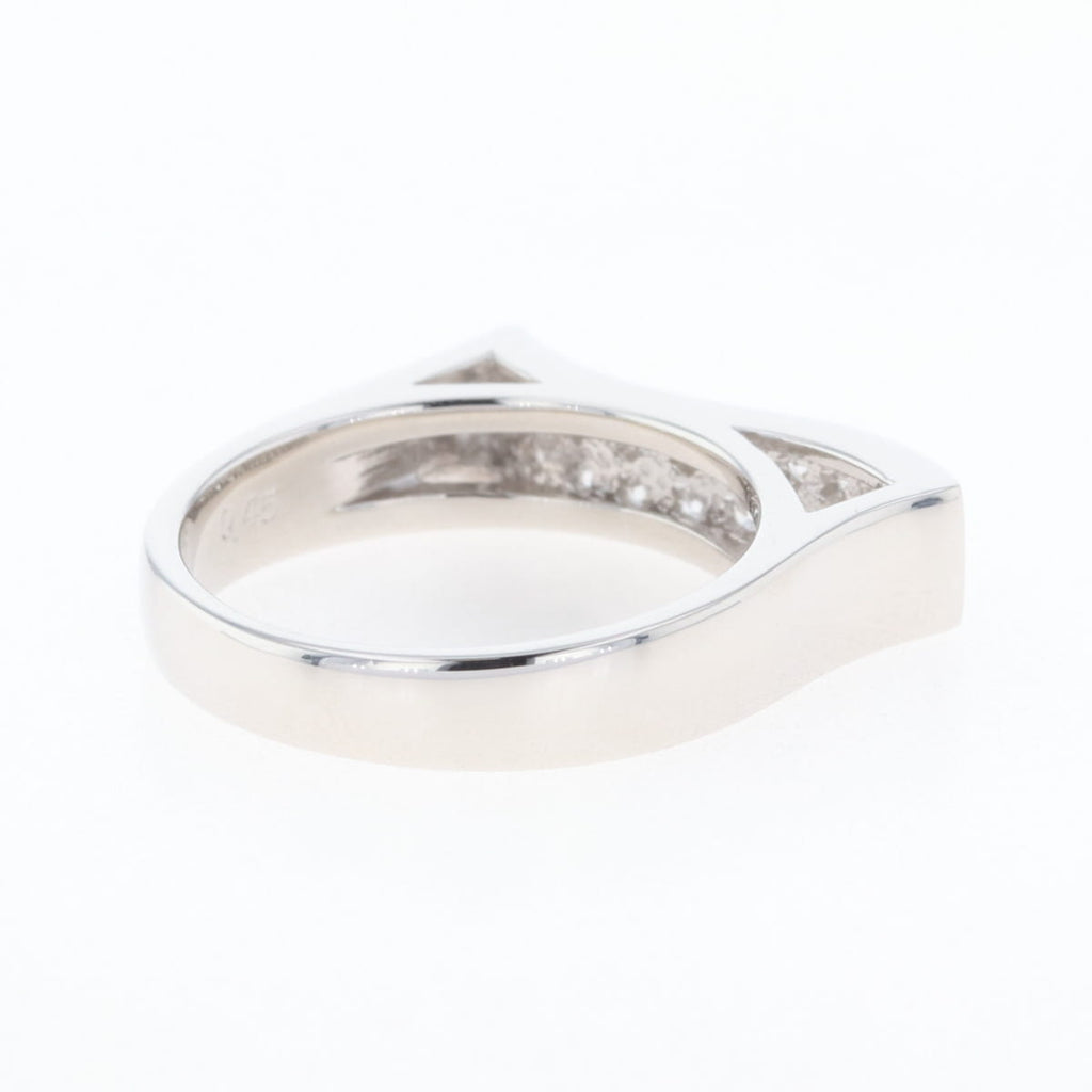 PT900 ダイヤモンド リング プラチナ 12号 0.45CT レディース 中古 nbjwl