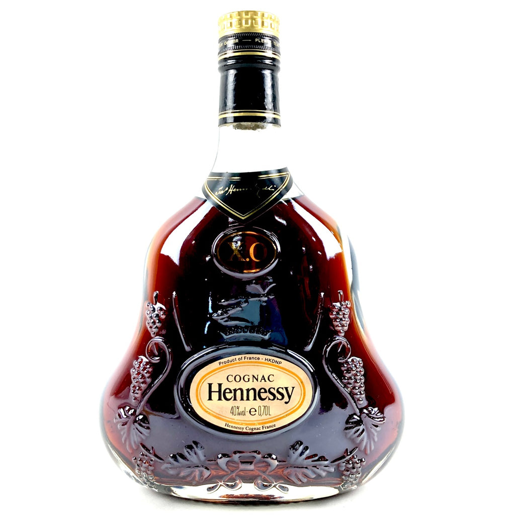 ヘネシー Hennessy XO 金キャップ クリアボトル 700ml ブランデー コニャック 【古酒】