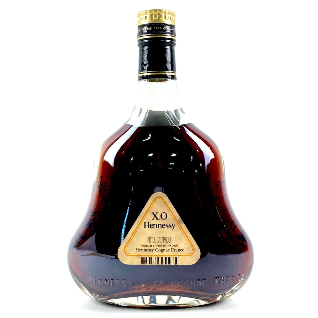 ヘネシー Hennessy XO 金キャップ クリアボトル 700ml ブランデー コニャック 【古酒】