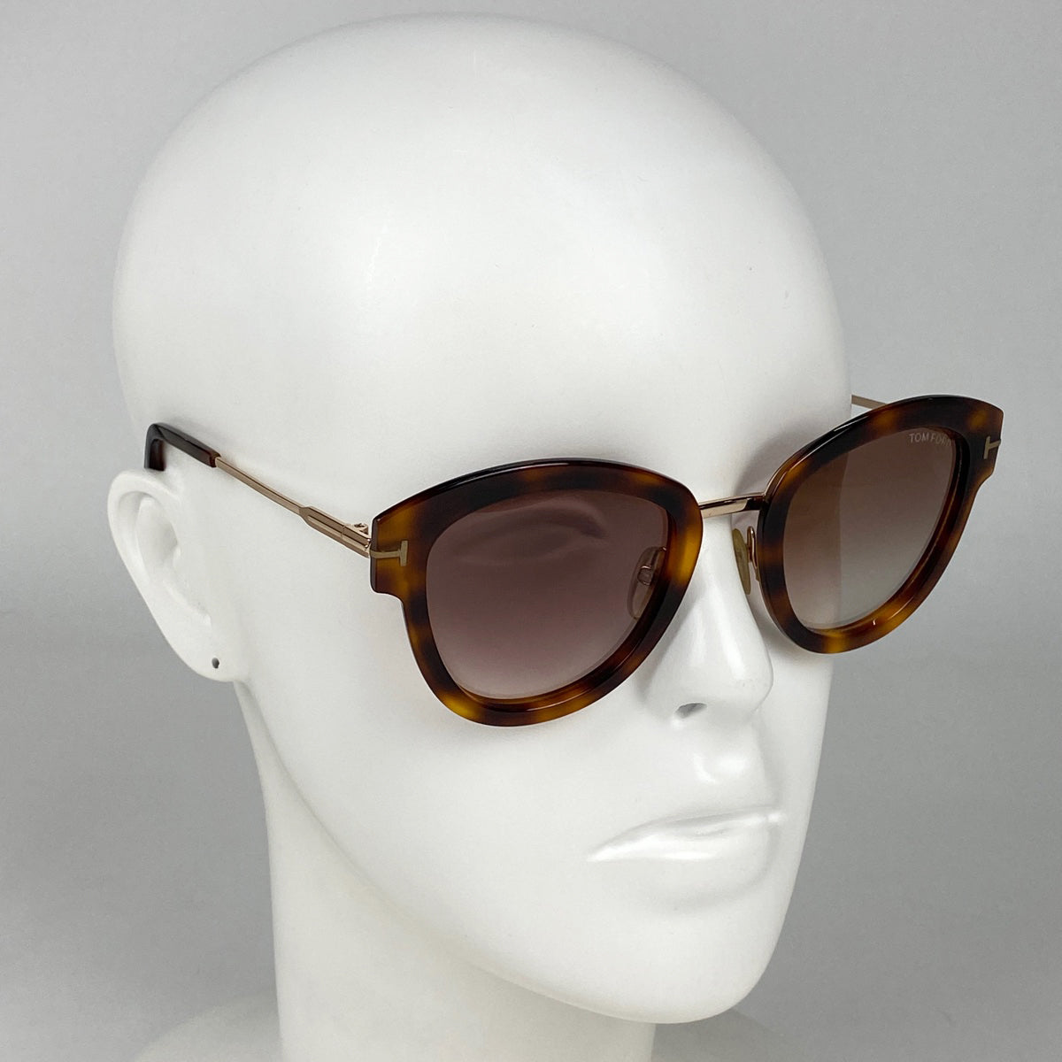 美品✨トムフォード　サングラス　TF9 ブラウン　ゴールド　レディース　ケース付 TOM FORD - トムフォード サングラス（レディース）の通販 by