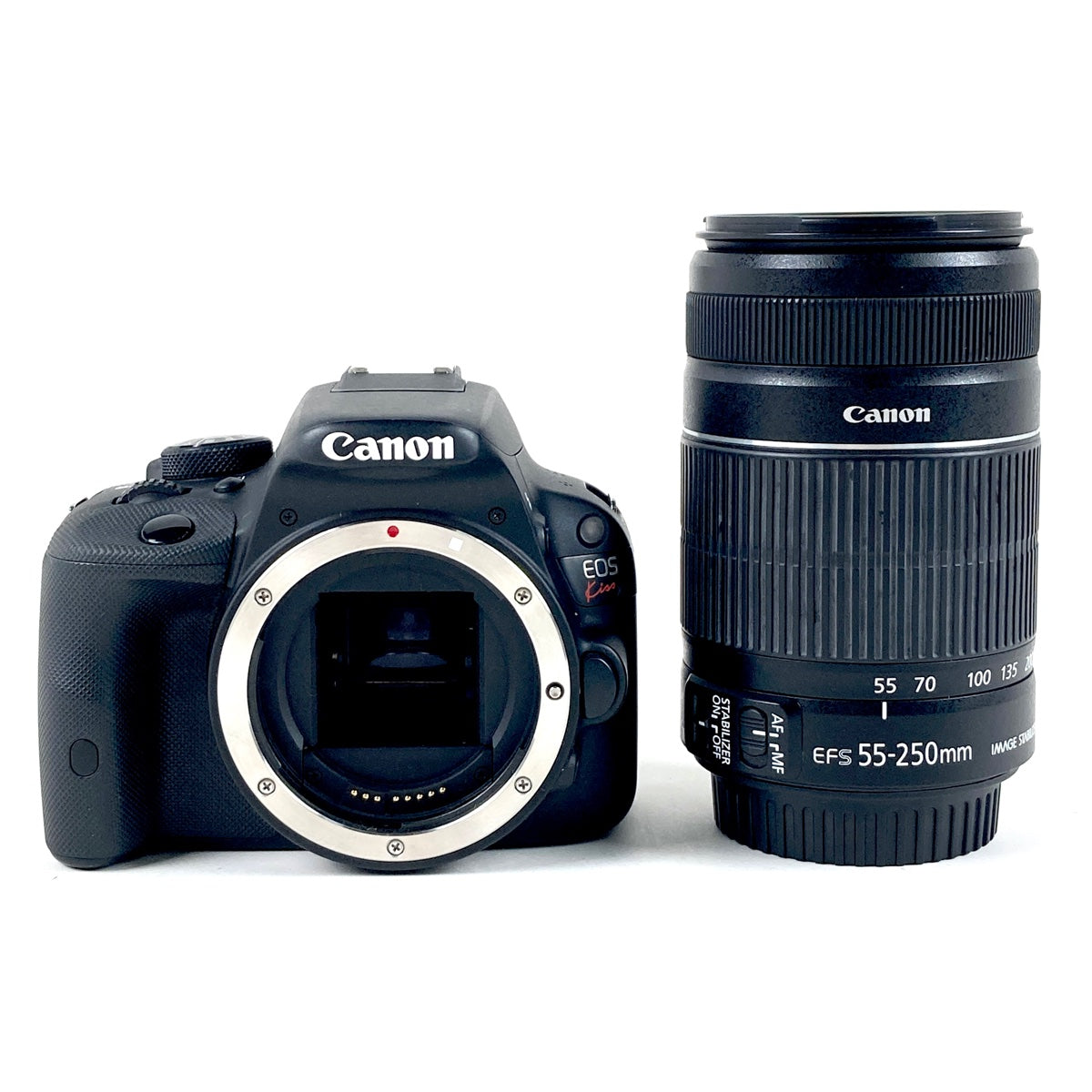 バイセル公式】キヤノン Canon EOS Kiss X7 + EF-S 55-250mm F4-5.6 IS II デジタル 一眼レフカメラ  【中古】 - バイセルブランシェ