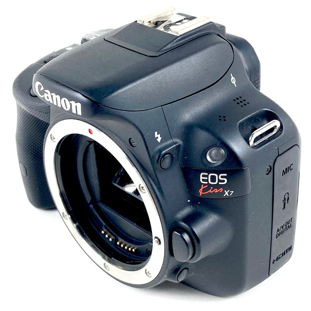 キヤノン Canon EOS Kiss X7 + EF-S 55-250mm F4-5.6 IS II デジタル 一眼レフカメラ 【中古】