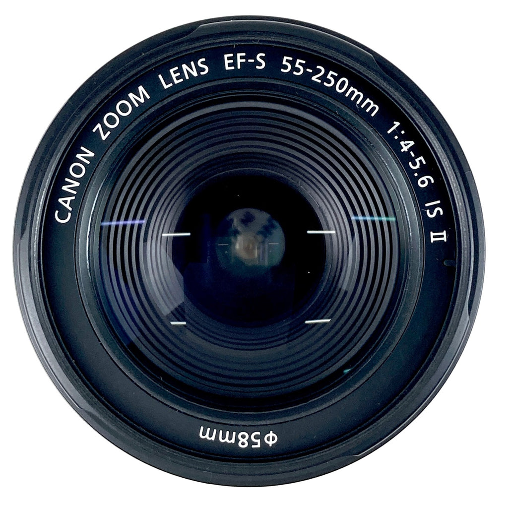 キヤノン Canon EOS Kiss X7 + EF-S 55-250mm F4-5.6 IS II デジタル 一眼レフカメラ 【中古】