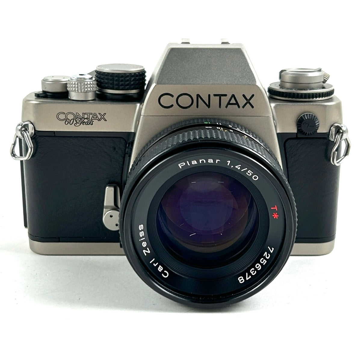 バイセル公式】コンタックス CONTAX S2 60周年ロゴ有 ＋ Planar T*50mm 