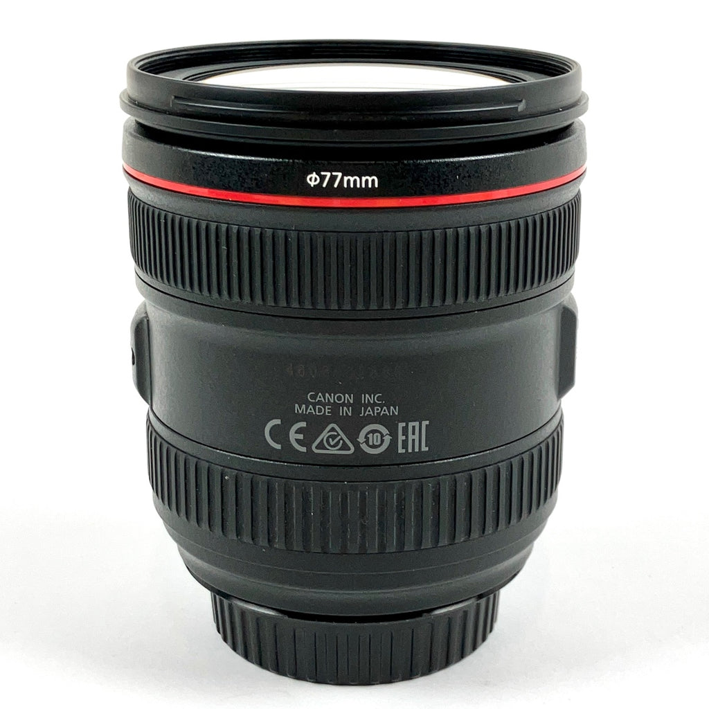 キヤノン Canon EF 24-70mm F4L IS USM 一眼カメラ用レンズ（オートフォーカス） 【中古】