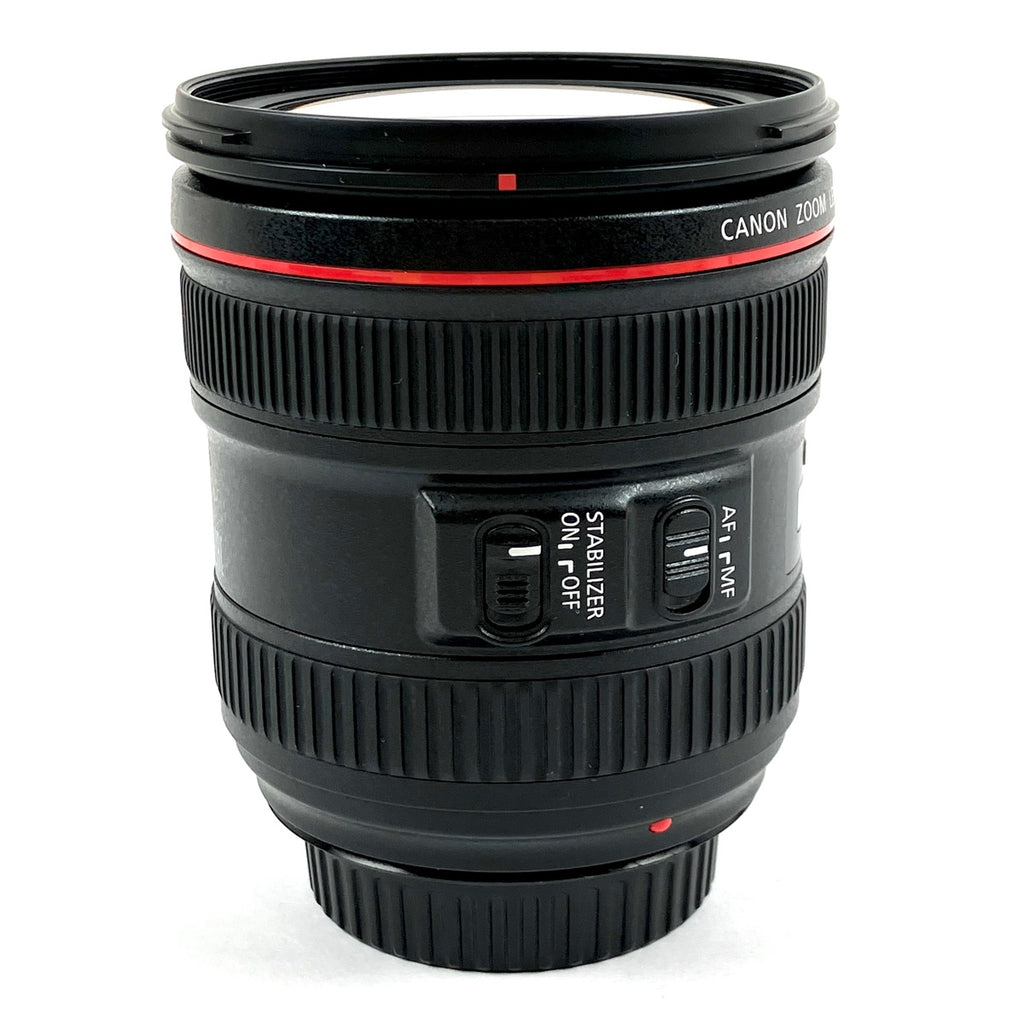 キヤノン Canon EF 24-70mm F4L IS USM 一眼カメラ用レンズ（オートフォーカス） 【中古】