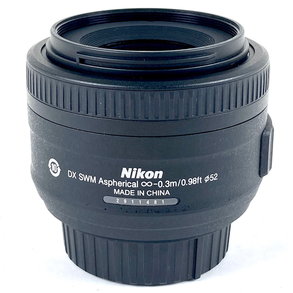 ニコン Nikon AF-S DX NIKKOR 35mm F1.8G 一眼カメラ用レンズ（オートフォーカス） 【中古】