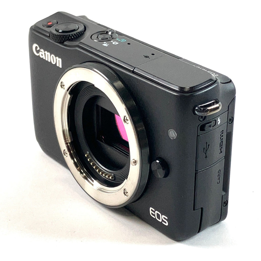 キヤノン Canon EOS M10 ダブルズームキット ブラック デジタル ミラーレス 一眼カメラ 【中古】