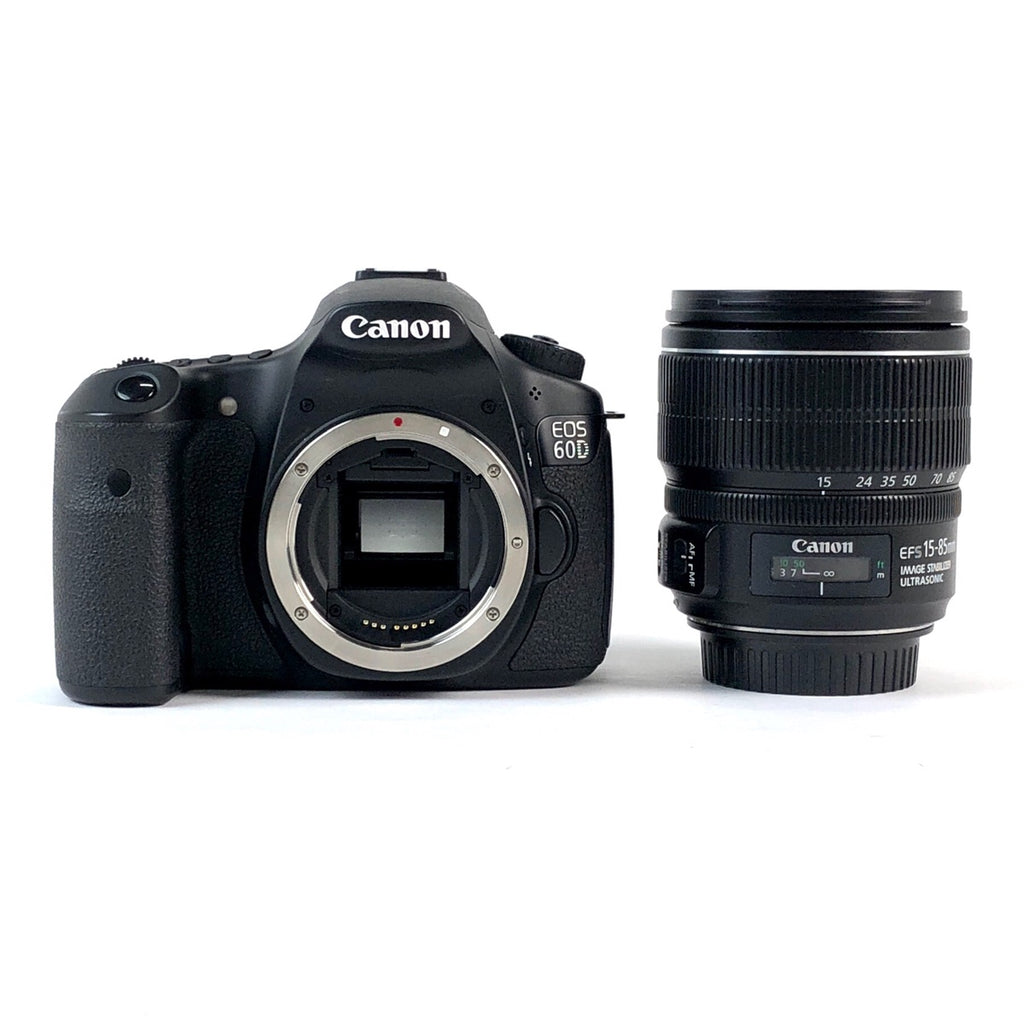 キヤノン Canon EOS 60D＋ EF-S 15-85mm F3.5-5.6 IS USM デジタル 一眼レフカメラ 【中古】