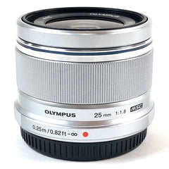 オリンパス OLYMPUS M.ZUIKO DIGITAL 25mm F1.8 シルバー 一眼カメラ用レンズ（オートフォーカス） 【中古】
