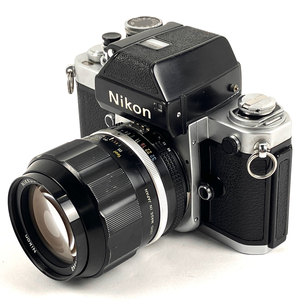 ニコン Nikon F2 フォトミック + Auto NIKKOR 105mm F2.5 Ai改 フィルム マニュアルフォーカス 一眼レフカメラ 【中古】