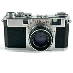 ニコン Nikon S2 + NIKKOR-H.C 5cm F2 フィルム レンジファインダーカメラ 【中古】