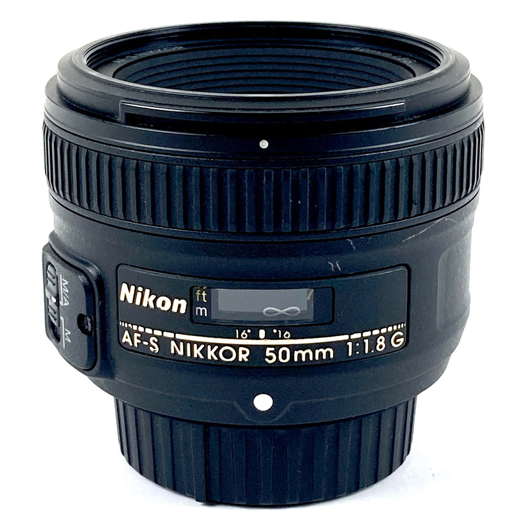 ニコン Nikon AF-S NIKKOR 50mm F1.8G 一眼カメラ用レンズ（オートフォーカス） 【中古】