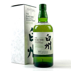 【東京都内限定お届け】サントリー SUNTORY 白州蒸留所 100周年記念ボトル 700ml 国産ウイスキー 【古酒】