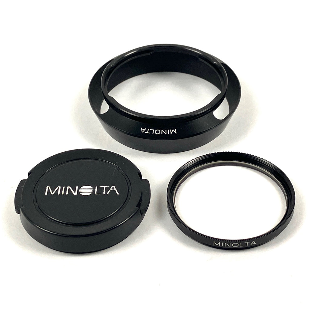 ミノルタ MINOLTA CLE + M-ROKKOR 28mm F2.8 ライカ Mマウント フィルム レンジファインダーカメラ 【中古】