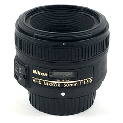 ニコン Nikon AF-S NIKKOR 50mm F1.8G 一眼カメラ用レンズ（オートフォーカス） 【中古】