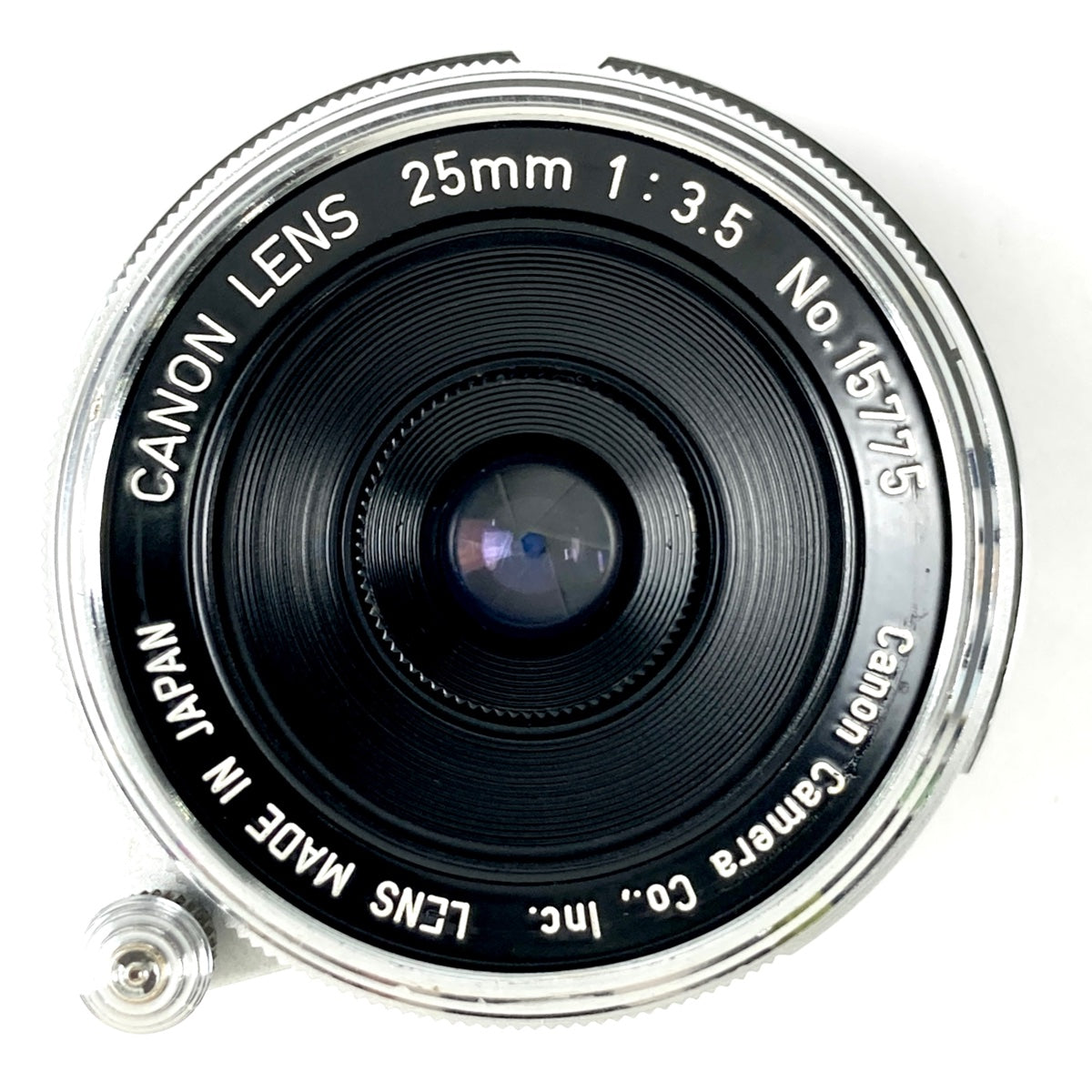 キヤノン Canon 25mm F3.5 Lマウント L39 レンジファインダーカメラ用レンズ 【中古】