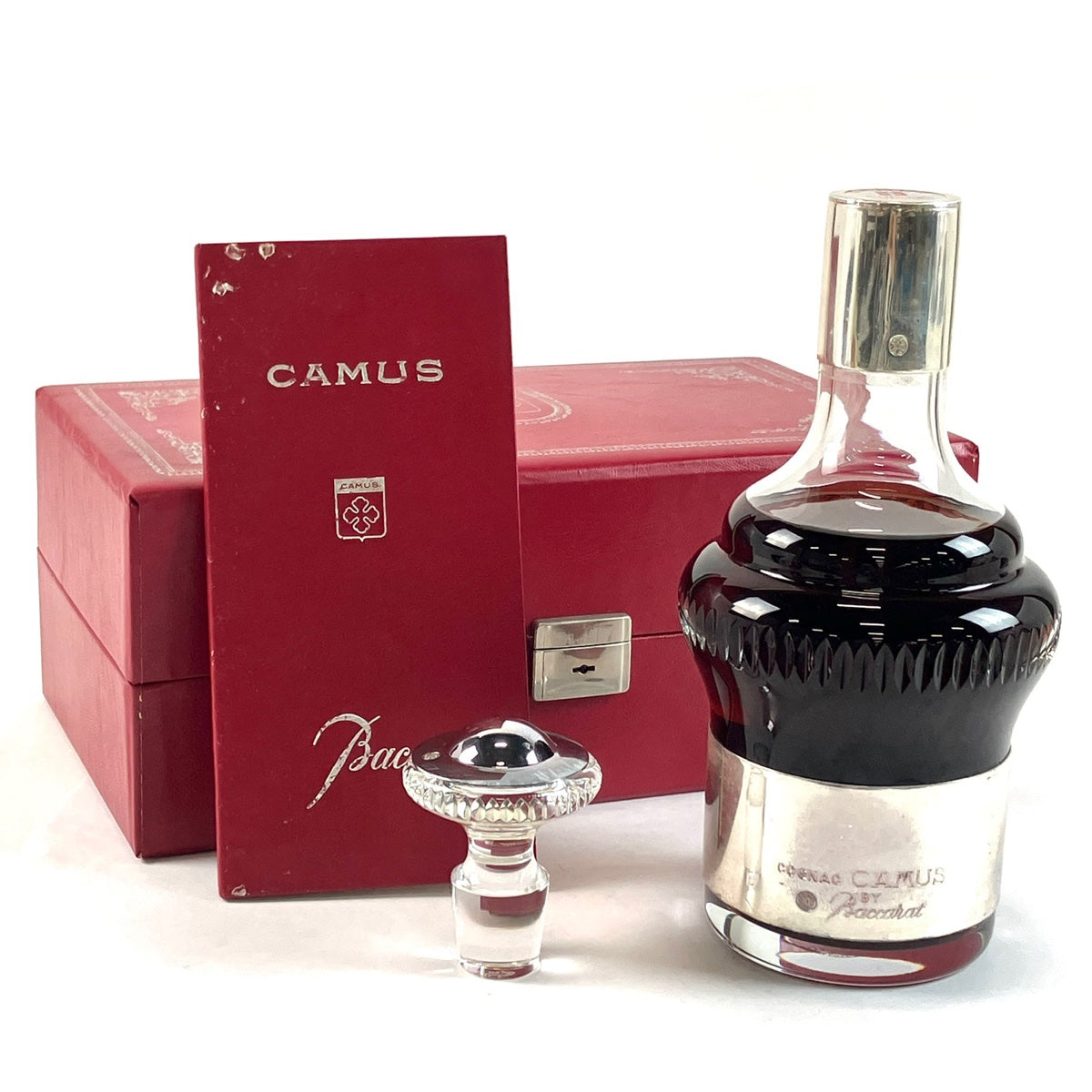 バイセル公式】カミュ CAMUS シルバートップ バカラボトル 700ml ブランデー コニャック 【古酒】 - バイセルブランシェ