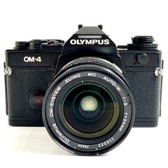 オリンパス OLYMPUS OM-4 + ZUIKO MC AUTO-W 24mm F2 ［ジャンク品］ フィルム マニュアルフォーカス 一眼レフカメラ 【中古】