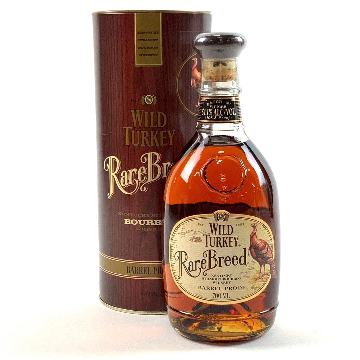 バイセル公式】ワイルドターキー WILD TURKEY レアブリード バレルプルーフ 旧ラベル バーボン 700ml アメリカンウイスキー 【古酒】  - バイセルブランシェ