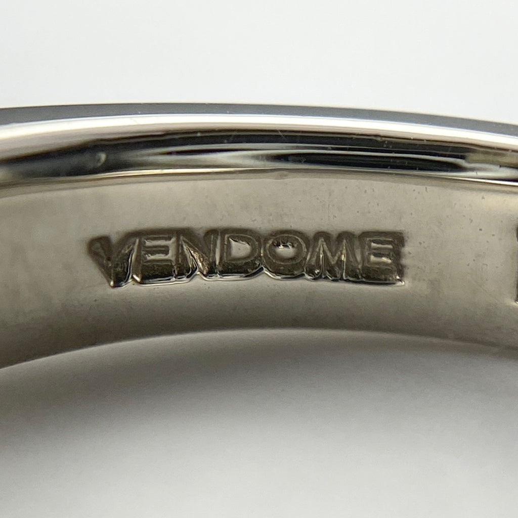 ヴァンドーム青山 ダイアモンド デザインリング プラチナ 指輪 リング 7.5号 Pt1000 ダイヤモンド レディース 【中古】 
 ラッピング可
