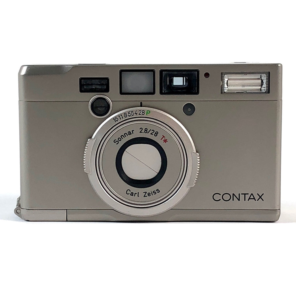 コンタックス CONTAX Tix シルバー フィルム コンパクトカメラ 【中古】