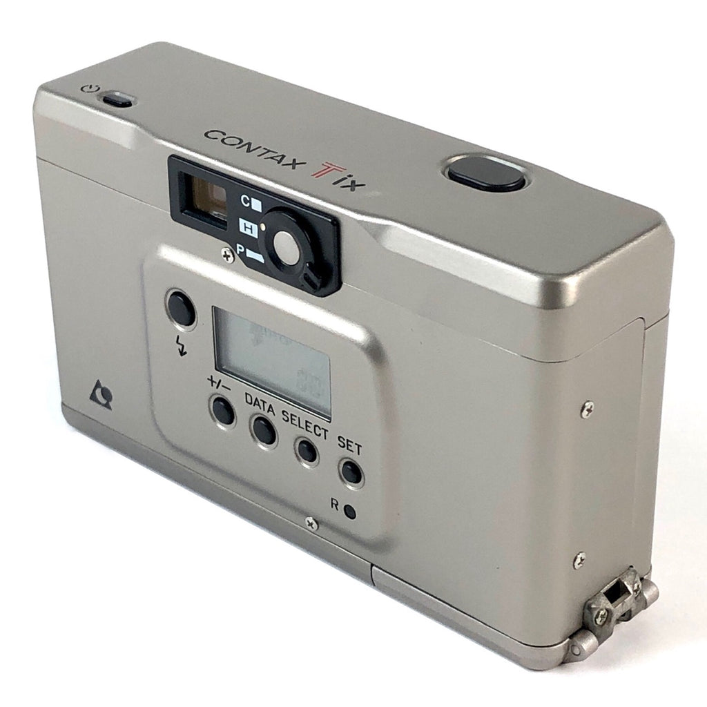 コンタックス CONTAX Tix シルバー フィルム コンパクトカメラ 【中古】