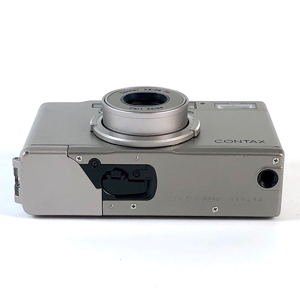 コンタックス CONTAX Tix シルバー フィルム コンパクトカメラ 【中古】