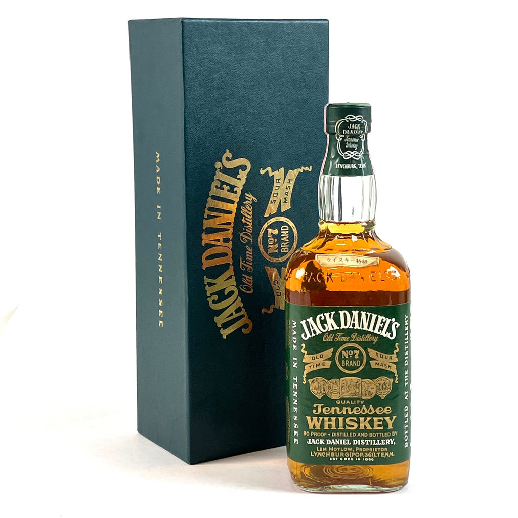 ジャックダニエル JACK DANIELS グリーンラベル 750ml アメリカンウイスキー 【古酒】