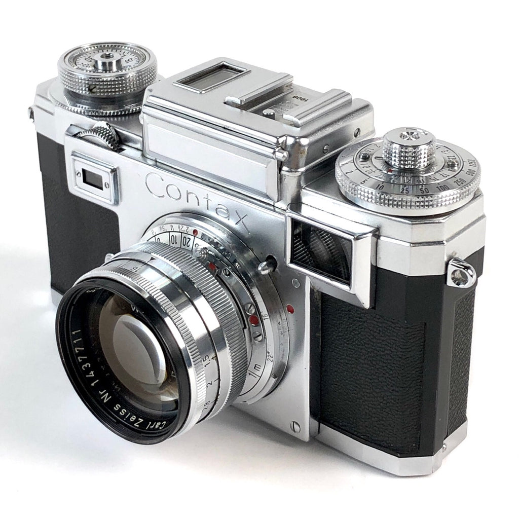 ツァイス・イコン Zeiss Ikon Contax IIIa ＋ Sonnar 50mm F1.5 (旧コンタックスC) ［ジャンク品］ フィルム レンジファインダーカメラ 【中古】