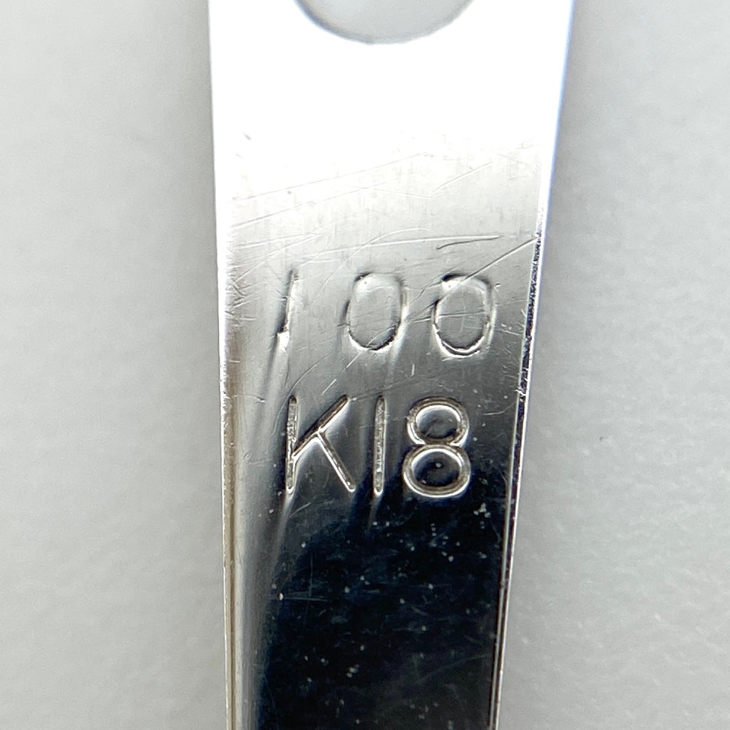 メレダイヤ デザインネックレス ペンダント ネックレス K18 ダイヤモンド レディース 【中古】nbjwl
