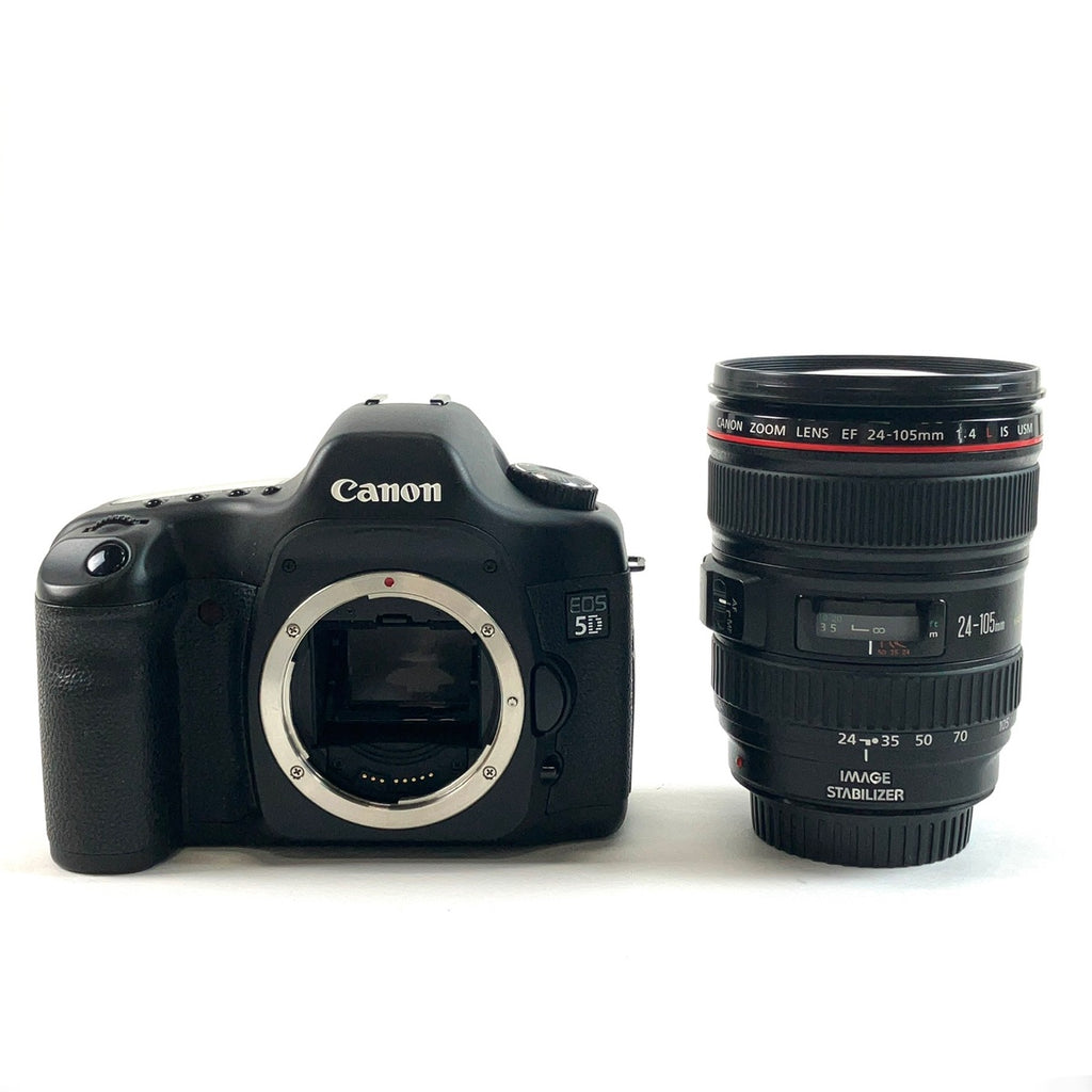 キヤノン Canon EOS 5D ボディ＋EF 24-105mm F4L IS USM デジタル 一眼レフカメラ 【中古】