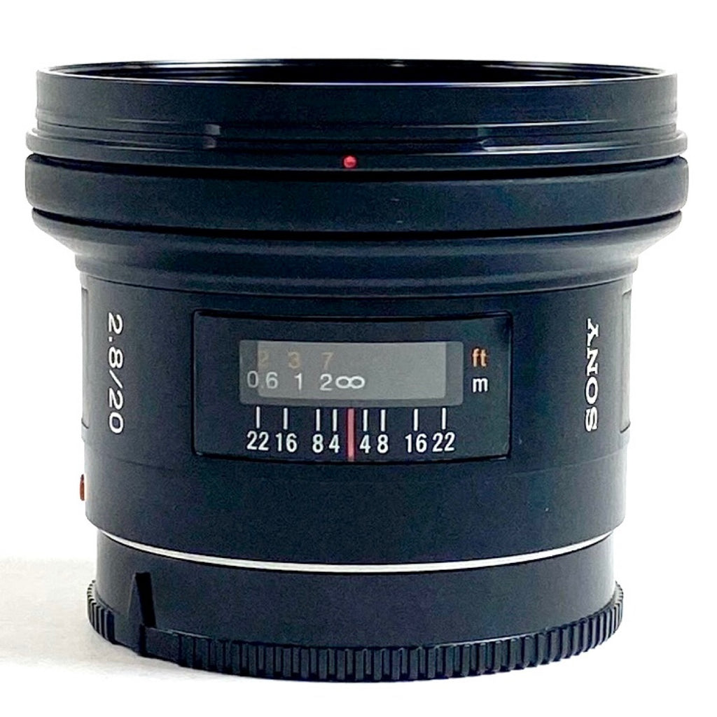 ソニー SONY 20mm F2.8 SAL20F28 一眼カメラ用レンズ（オートフォーカス） 【中古】