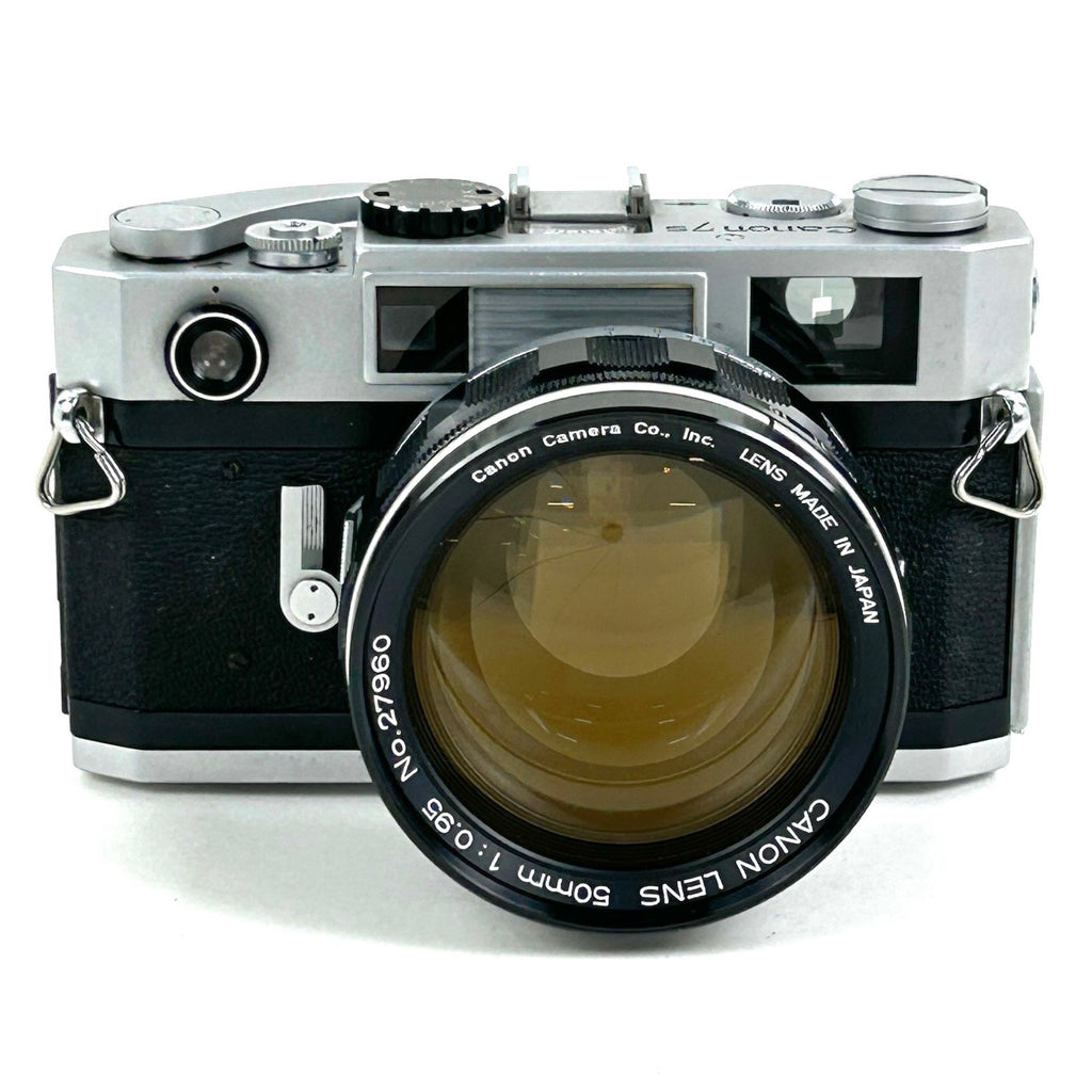 キヤノン Canon 7S＋50mm F0.95 ドリームレンズ フィルム レンジファインダーカメラ 【中古】