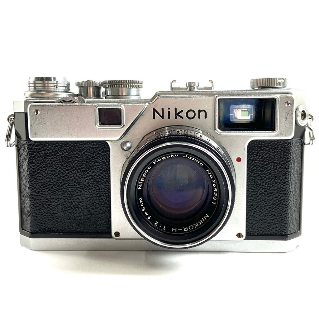 ニコン Nikon S4 + NIKKOR-H 50mm F2 5cm ブラック S マウント ［ジャンク品］ フィルム レンジファインダーカメラ 【中古】