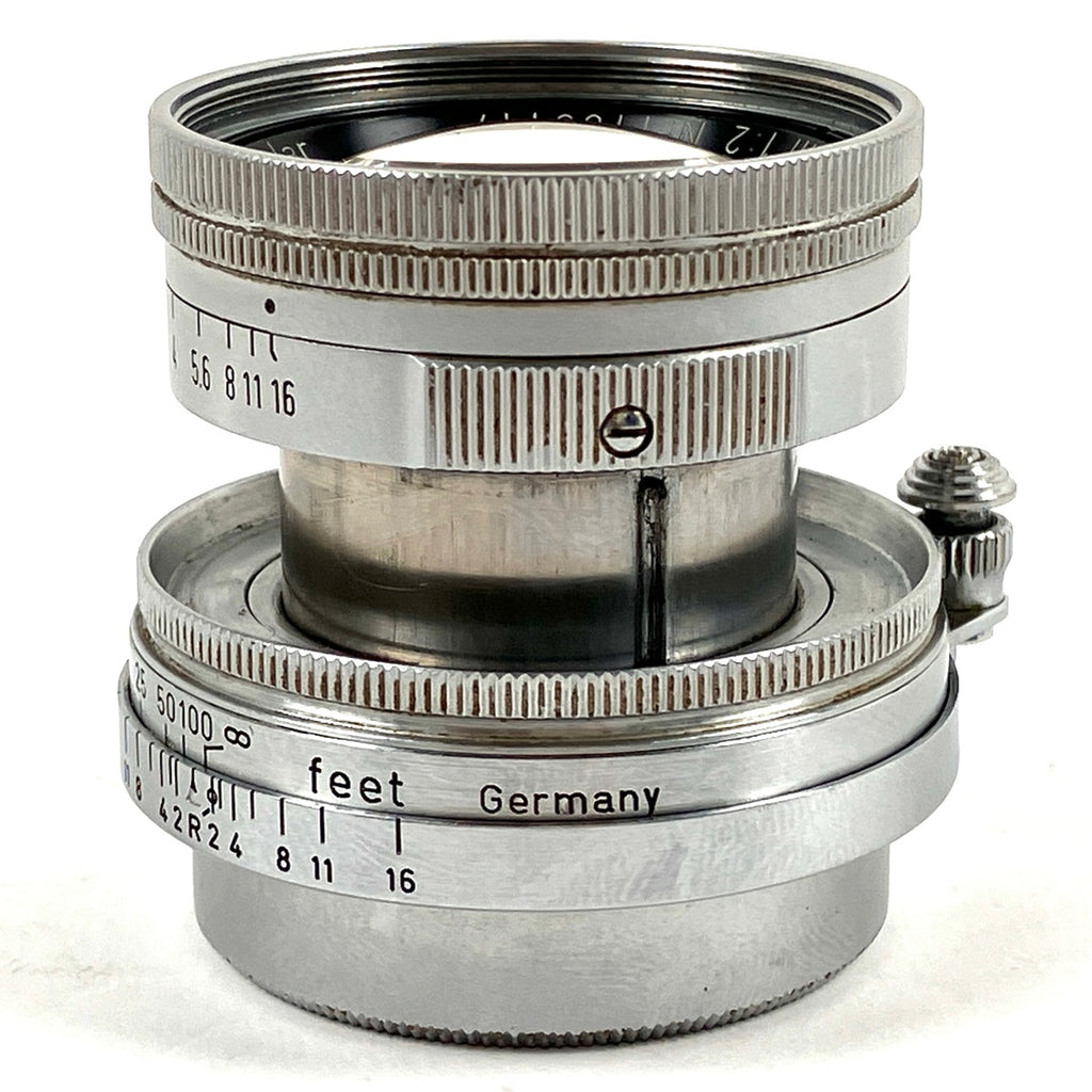 エルンスト ライツ Ernst Leitz Summicron 5cm F2 レンジファインダーカメラ用レンズ 【中古】