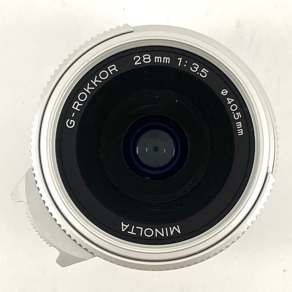 ミノルタ MINOLTA G-ROKKOR 28mm F3.5 Lマウント L39 レンジファインダーカメラ用レンズ 【中古】