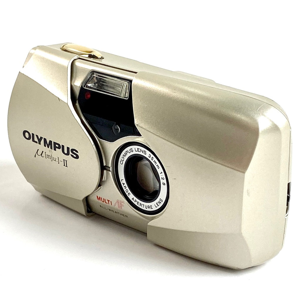 オリンパス OLYMPUS μ II ミュー フィルム コンパクトカメラ 【中古】