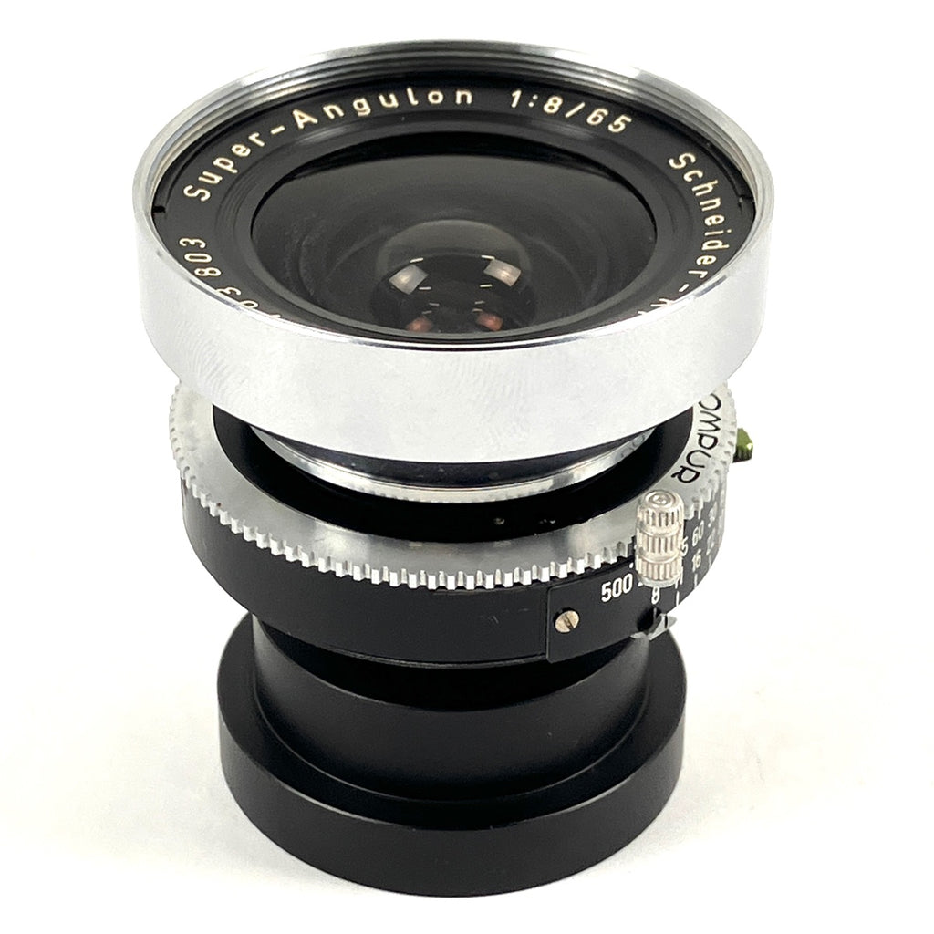 【在庫一掃】 シュナイダー Schneider Super-Angulon 65mm F8 大判カメラ用レンズ 中古
