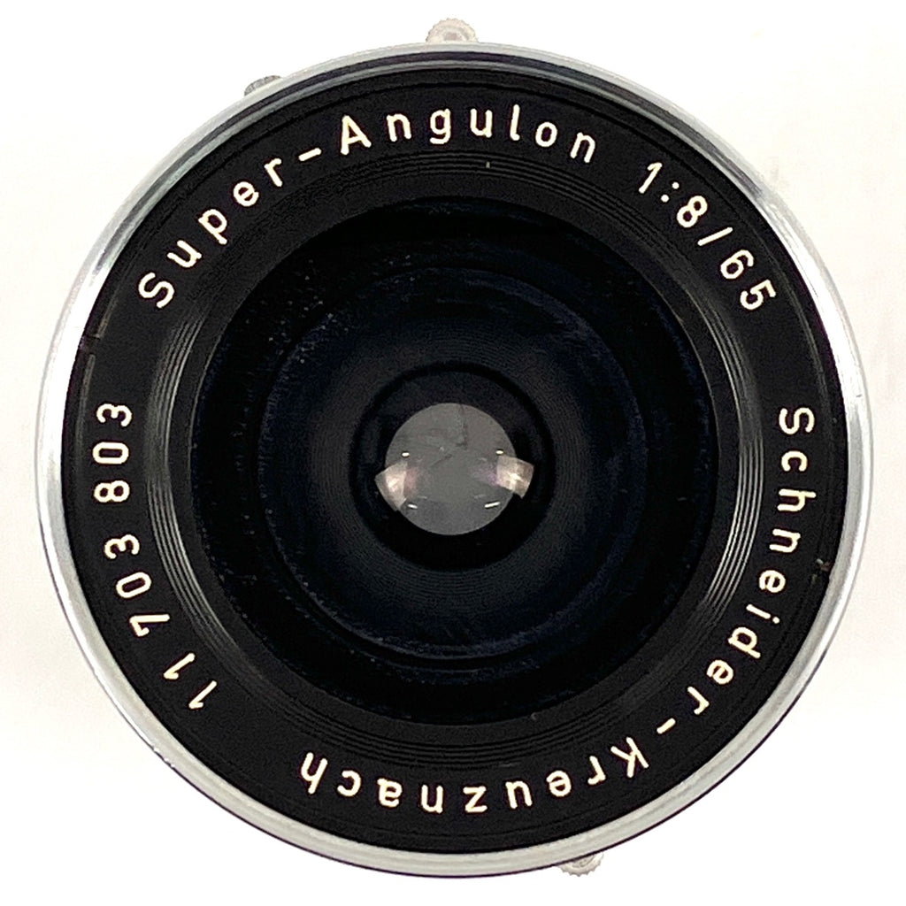 【在庫一掃】 シュナイダー Schneider Super-Angulon 65mm F8 大判カメラ用レンズ 中古